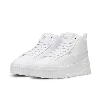 Puma Zapatillas de piel Karmen II Mid blanco