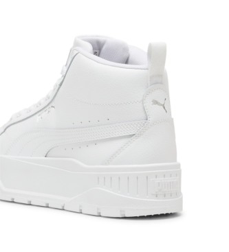 Puma Zapatillas de piel Karmen II Mid blanco