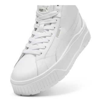 Puma Zapatillas de piel Karmen II Mid blanco