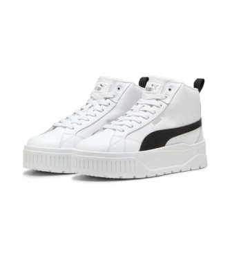 Puma Zapatillas de piel Karmen II Mid blanco