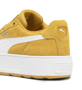 Puma Scarpe da ginnastica in pelle Karmen gialle - ESD Store moda, calzature  e accessori - migliori marche di scarpe e scarpe firmate