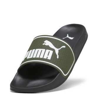 Puma Leadcat 2.0 green flip flops