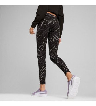 Puma Legging Ess+ Animal Aop preto