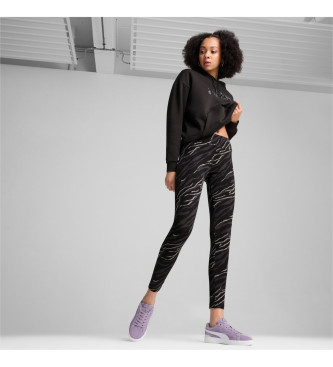 Puma Leggings Ess+ Animal Aop Neri