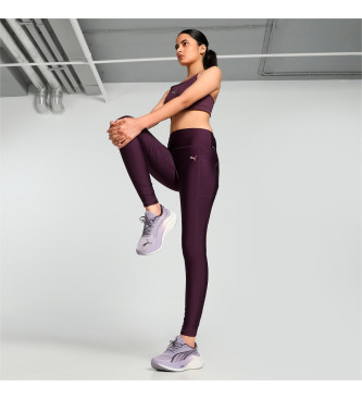 Puma Legging Run Ultraform Hw Fl roxo