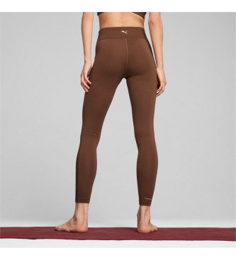 Puma Leggings marroni a coste Studio Cloudspun