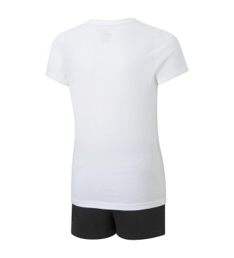 Puma Conjunto de t-shirt e cales com logtipo branco