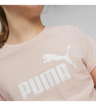 Puma Completo t-shirt e pantaloncini con logo rosa, f csia