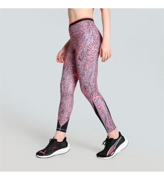 Puma Hypernatural 7/8 legging met hoge taille roze