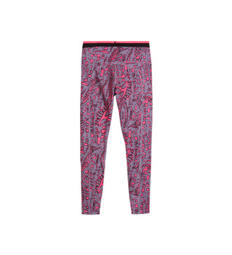 Puma Hypernatural 7/8 leggings de cintura alta cor-de-rosa