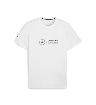 Puma T-shirt bianca con logo Mapf1