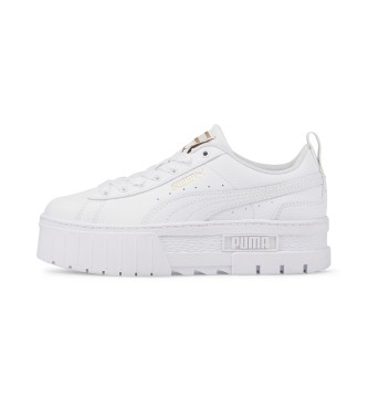 Puma Mayze Leather Sneakers white