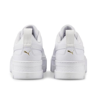 Puma Mayze Leather Sneakers white