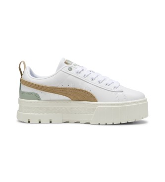 Puma Zapatillas de Piel Mayze blanco