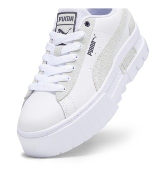 Puma Mayze Mix Wns Leather Sneakers biały