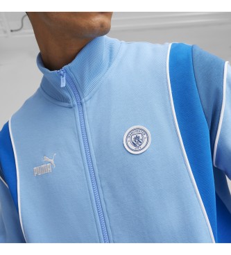 Puma Kurtka sportowa Manchester City FtblArchive niebieska