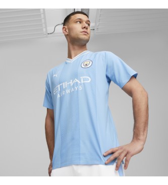 Puma Autentyczna koszulka domowa Manchester City 23/24 niebieska