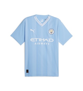 Puma Manchester City Authentic Home Jersey 23/24 blue
