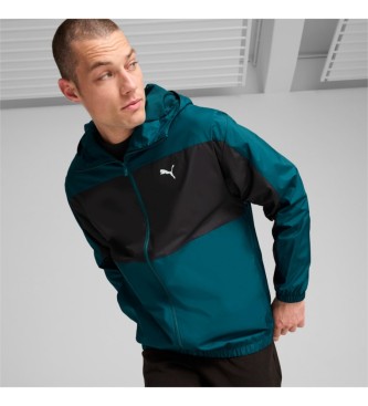 Puma Breathable Mesh Lined Jacket green