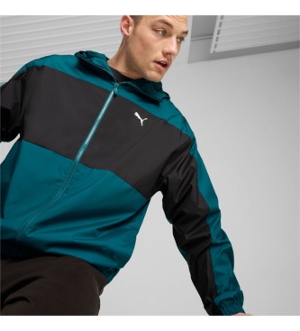 Puma Breathable Mesh Lined Jacket green