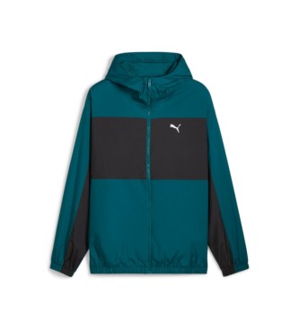 Puma Breathable Mesh Lined Jacket green