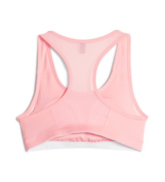 Puma 4Keeps training bra graphic pink