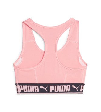Puma Reggiseno rosa a impatto medio