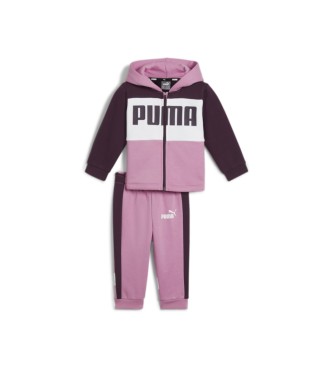 Puma Tracksuit Minicats Colorblock rose