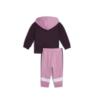 Puma Tracksuit Minicats Colorblock rose