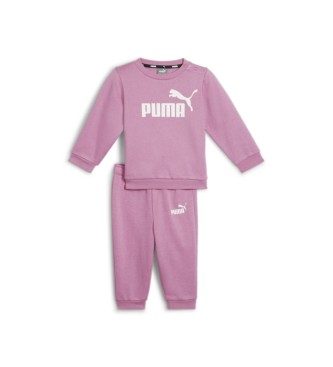 Puma Tracksuit Minicats ESS Crew Jo pink