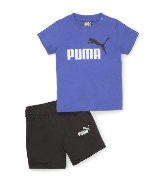 Puma Conjunto Minicats para beb azul, preto