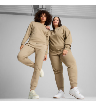 Puma Better Essentials taupe trousers