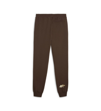 Puma Pantaloni marroni Classics Brand Love