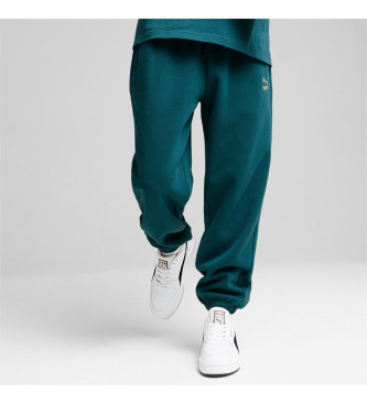 Puma Hlače Classics Small Logo green