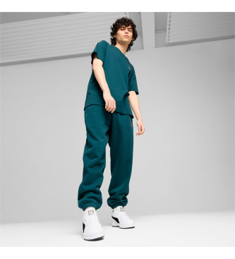 Puma Trousers Classics Small Logo green