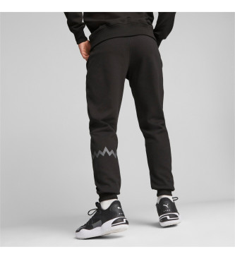 Puma Tracksuit bottoms Hoops Team black