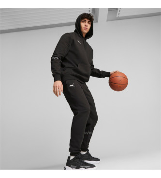 Puma Tracksuit bottoms Hoops Team black