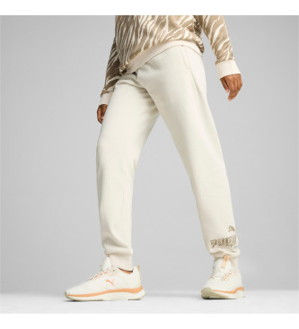 Puma Broek Ess+ Animal beige