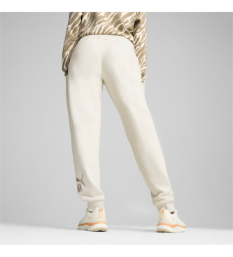 Puma Trousers Ess+ Animal beige