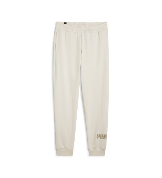 Puma Trousers Ess+ Animal beige