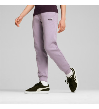 Puma Trousers Ess+ Logo lilac