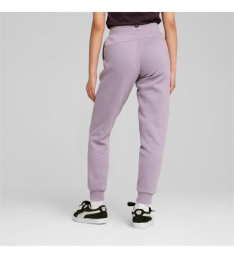 Puma Trousers Ess+ Logo lilac