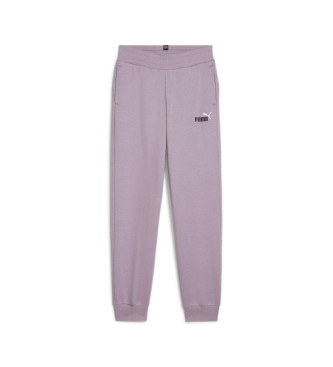 Puma Pantaloni Ess+ Logo lilla