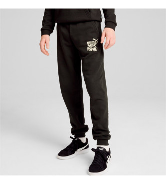 Puma Pantaln Ess+ Mid 90s negro