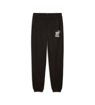 Puma Pantaln Ess+ Mid 90s negro