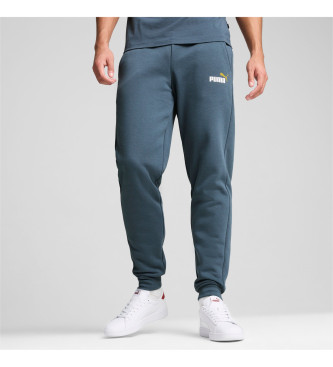 Puma Spodnie Essentials+ 2 Col Logo szare