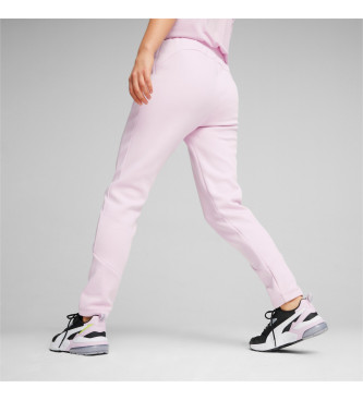 Puma Evostripe broek met hoge taille roze