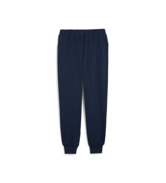 Puma Pantaloni Pl Ess blu scuro