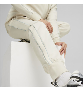 Puma Pantalon de survtement T7 blanc