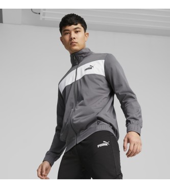 Puma t7 tracksuit grey hot sale